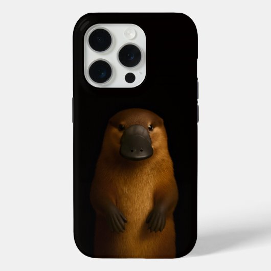 Schwarzes 4 Luxe iPhone 15 Pro Mate Elegant Schnab Case-Mate iPhone Hülle (Rückseite)