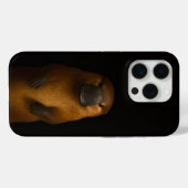 Schwarzes 4 Luxe iPhone 15 Pro Mate Elegant Schnab Case-Mate iPhone Hülle (Rückseite (Horizontal))