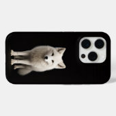Schwarzes 4 Luxe iPhone 15 Pro Mate Elfenbein Eisf Case-Mate iPhone Hülle (Rückseite (Horizontal))