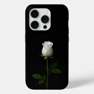 Schwarzes 4 Luxe iPhone 15 Pro Mate, Pure White Ro Case-Mate iPhone Hülle