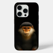Schwarzes 4 Luxe iPhone 15 Pro Mate Rote Douc Lang