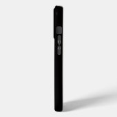 Schwarzes 4 Luxe iPhone 15 Pro Mate Serene Schimpa Case-Mate iPhone Hülle (Rückseite / Links)