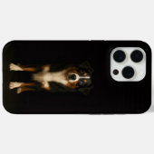 Schwarzes 4 Luxe iPhone 15 Pro Max, Australischer  Case-Mate iPhone Hülle (Rückseite (Horizontal))
