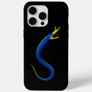 Schwarzes 4 Luxe iPhone 15 Pro Max, Blauer Band-Aa Case-Mate iPhone Hülle