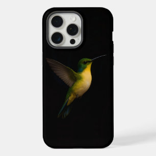 Schwarzes 4 Luxe iPhone 15 Pro Max Case, fliegende Hülle