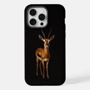 Schwarzes 4 Luxe iPhone 15 Pro Max, Elegante Gazel Max Hülle