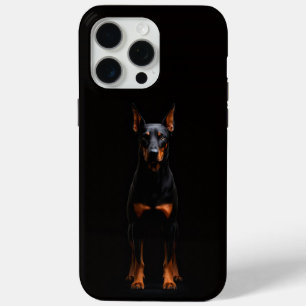 Schwarzes 4 Luxe iPhone 15 Pro Max, Guardian Dober Case-Mate iPhone Hülle
