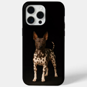 Schwarzes 4 Luxe iPhone 15 Pro Max, Haarloser Terr Case-Mate iPhone Hülle
