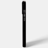 Schwarzes 4 Luxe iPhone 15 Pro Max, Keil-Schnabelt Case-Mate iPhone Hülle (Rückseite / Links)