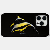 Schwarzes 4 Luxe iPhone 15 Pro Max, Moorish Idol Case-Mate iPhone Hülle (Rückseite (Horizontal))
