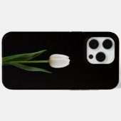 Schwarzes 4 Luxe iPhone 15 Pro Max, Perlenweiße Tu Case-Mate iPhone Hülle (Rückseite (Horizontal))