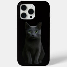 Schwarzes 4 Luxe iPhone 15 Pro Max, Russische Blau