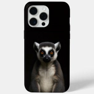 Schwarzes 4 Luxe iPhone 15 Pro Max, sanfter Lemur Case-Mate iPhone Hülle