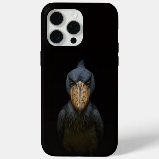 Schwarzes 4 Luxe iPhone 15 Pro Max, Schuhschnabel- Case-Mate iPhone Hülle (Rückseite)