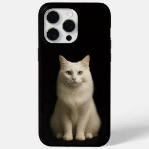 Schwarzes 4 Luxe iPhone 15 Pro Max, Türkische Ango Case-Mate iPhone Hülle