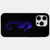 Schwarzes 4 Luxe iPhone 15 Pro Max, Violetter Seep Case-Mate iPhone Hülle (Rückseite (Horizontal))