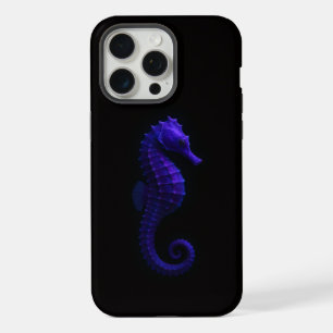 Schwarzes 4 Luxe iPhone 15 Pro Max, Violetter Seep Max Hülle