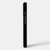 Schwarzes 4 Luxe iPhone 16 Case-Mate, Mandrillaffe Case-Mate iPhone Hülle (Rückseite / Links)