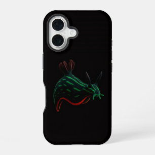 Schwarzes 4 Luxe iPhone 16 Case-Mate, Neon-Seeschn Hülle