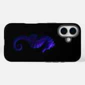 Schwarzes 4 Luxe iPhone 16 Case-Mate, Violetter Se Case-Mate iPhone Hülle (Rückseite (Horizontal))