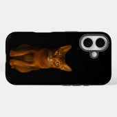 Schwarzes 4 Luxe iPhone 16 Mate, Abessinische Schö Case-Mate iPhone Hülle (Rückseite (Horizontal))