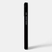 Schwarzes 4 Luxe iPhone 16 Mate, Blauer Band-Aal Case-Mate iPhone Hülle (Rückseite / Links)