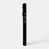 Schwarzes 4 Luxe iPhone 16 Mate, Deutscher Pointer Hülle (Linke Seite)