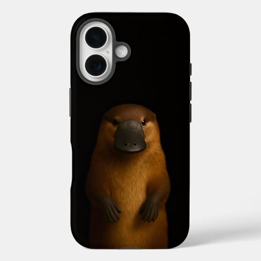 Schwarzes 4 Luxe iPhone 16 Mate, Elegantes Schnabe Case-Mate iPhone Hülle (Rückseite)