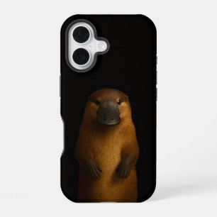 Schwarzes 4 Luxe iPhone 16 Mate, Elegantes Schnabe Hülle