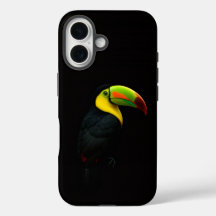 Schwarzes 4 Luxe iPhone 16 Mate, Keil-Schnabeltuka