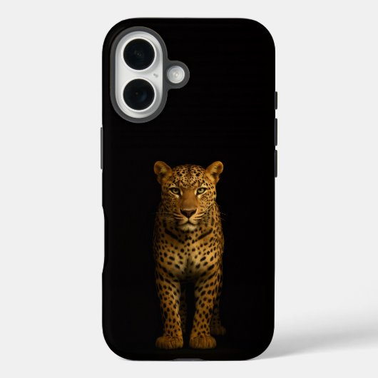 Schwarzes 4 Luxe iPhone 16 Mate, Majestätischer Le Case-Mate iPhone Hülle (Rückseite)
