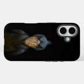 Schwarzes 4 Luxe iPhone 16 Mate, Schuhschnabel-Vog Case-Mate iPhone Hülle (Rückseite (Horizontal))