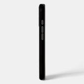 Schwarzes 4 Luxe iPhone 16 Mate, Weißer Hai Case-Mate iPhone Hülle (Rückseite / Links)