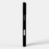 Schwarzes 4 Luxe iPhone 16 Plus, eleganter Basenji Case-Mate iPhone Hülle (Rückseite / Rechts)