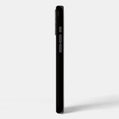 Schwarzes 4 Luxe iPhone 16 Plus, Eleganter Gepard Case-Mate iPhone Hülle (Rückseite / Links)