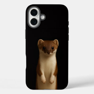 Schwarzes 4 Luxe iPhone 16 Plus, Elegantes Wiesel Plus Hülle