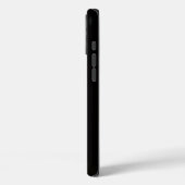 Schwarzes 4 Luxe iPhone 16 Plus, haarloser Terrier Case-Mate iPhone Hülle (Rückseite / Links)