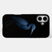 Schwarzes 4 Luxe iPhone 16 Plus, Kleiner Blauer Re Case-Mate iPhone Hülle (Rückseite (Horizontal))