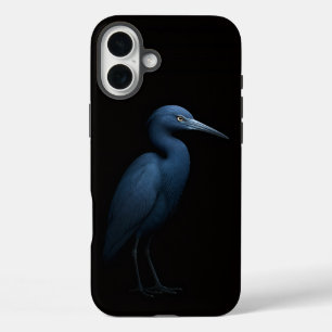 Schwarzes 4 Luxe iPhone 16 Plus, Kleiner Blauer Re Plus Hülle