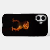 Schwarzes 4 Luxe iPhone 16 Plus, Leopardgecko Case-Mate iPhone Hülle (Rückseite (Horizontal))