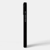 Schwarzes 4 Luxe iPhone 16 Plus, Mächtiger Elefant Case-Mate iPhone Hülle (Rückseite / Links)