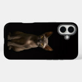 Schwarzes 4 Luxe iPhone 16 Plus, Sphynx-Katze Case-Mate iPhone Hülle (Rückseite (Horizontal))