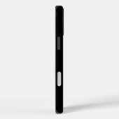 Schwarzes 4 Luxe iPhone 16 Plus, stilvolles Hermel Case-Mate iPhone Hülle (Rückseite / Rechts)