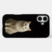 Schwarzes 4 Luxe iPhone 16 Plus, Türkische Angora- Case-Mate iPhone Hülle (Rückseite (Horizontal))