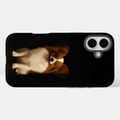 Schwarzes 4 Luxe iPhone 16 Plus, Verfeinerter Papi Case-Mate iPhone Hülle (Rückseite (Horizontal))