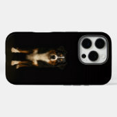 Schwarzes 4 Luxe iPhone 16 Pro, Australischer Schä Case-Mate iPhone Hülle (Rückseite (Horizontal))