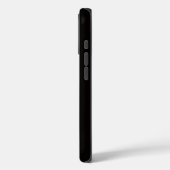 Schwarzes 4 Luxe iPhone 16 Pro, Elegantes Schnabel Case-Mate iPhone Hülle (Rückseite / Links)