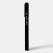 Schwarzes 4 Luxe iPhone 16 Pro, Elegantes Wiesel Case-Mate iPhone Hülle (Rückseite / Links)
