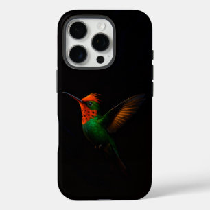 Schwarzes 4 Luxe iPhone 16 Pro, getufteter Coquett Pro Hülle