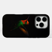 Schwarzes 4 Luxe iPhone 16 Pro, getufteter Coquett Case-Mate iPhone Hülle (Rückseite (Horizontal))